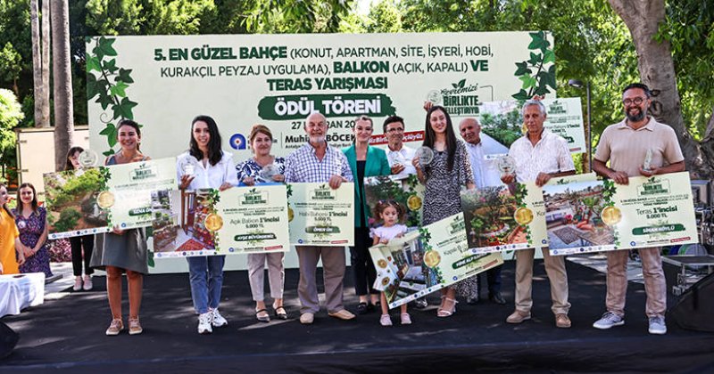 Kenti Güzelleştiren Bahçe Ve Balkonlara Ödül