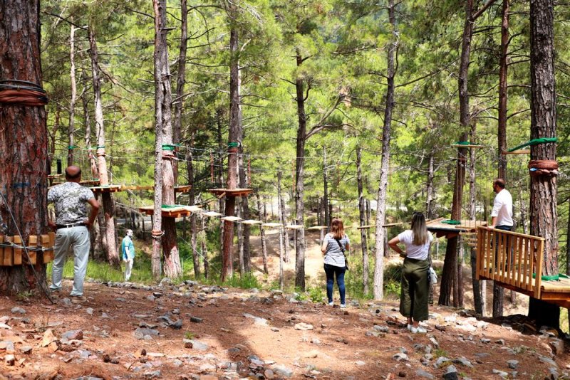 Macera parkı örnek olacak