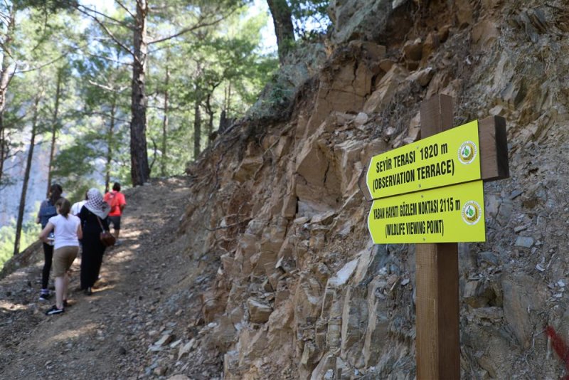 Sapadere kanyonunda ekoturizm yürüyüş parkuru hayata geçirildi