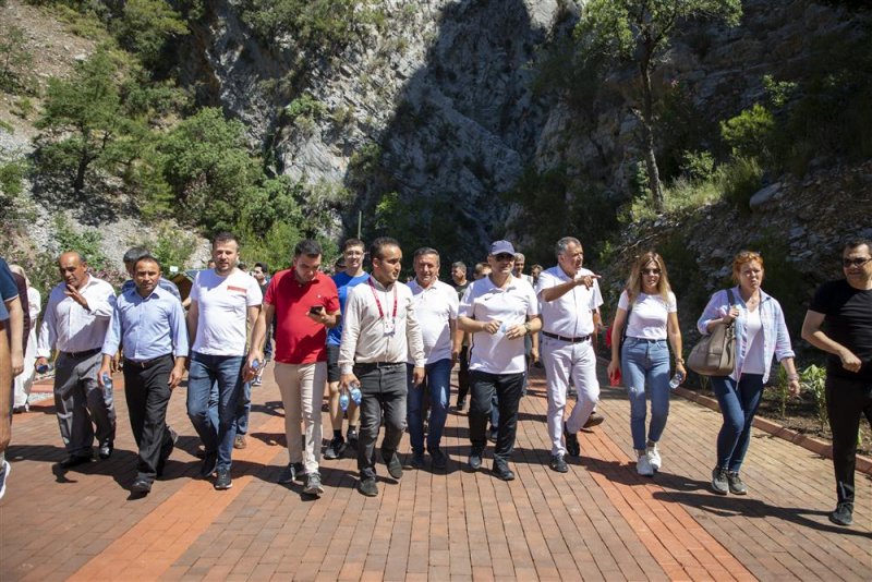 Sapadere kanyonunda ekoturizm yürüyüş parkuru hayata geçirildi