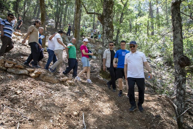 Sapadere kanyonunda ekoturizm yürüyüş parkuru hayata geçirildi