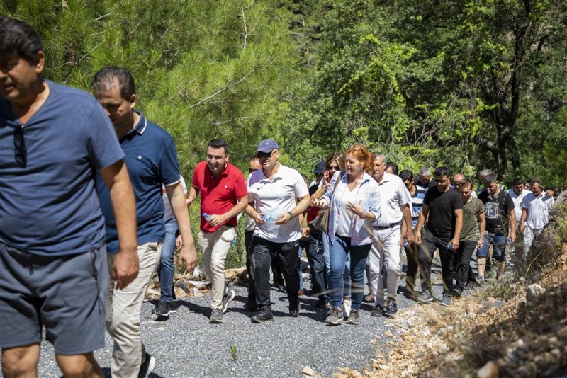 Sapadere kanyonunda ekoturizm yürüyüş parkuru hayata geçirildi