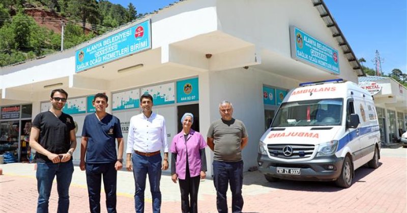 Yayla sezonuyla birlikte çayarası sağlık ocağı hizmete açıldı