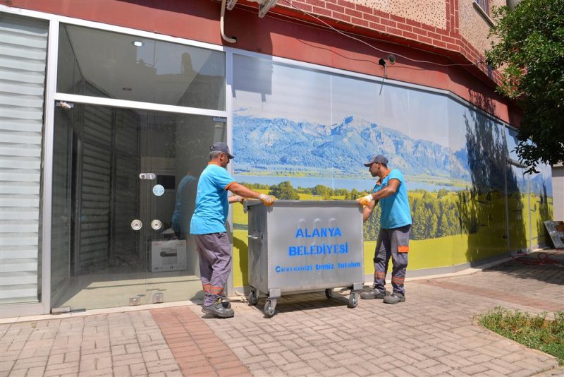 Alanya belediyesi kurban bayramında 3 bin 404 ton atık topladı 377 ton ambalaj atığı toplandı