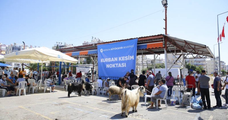 Büyükşehir’den Üç Noktada Ücretsiz Kurban Kesimi