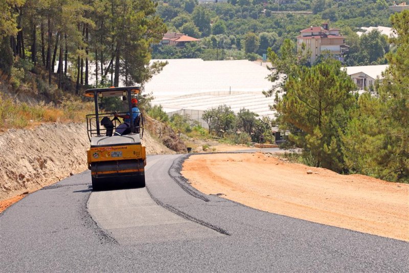 Dimçayı yolu sıcak asfaltla konforlu hale geliyor