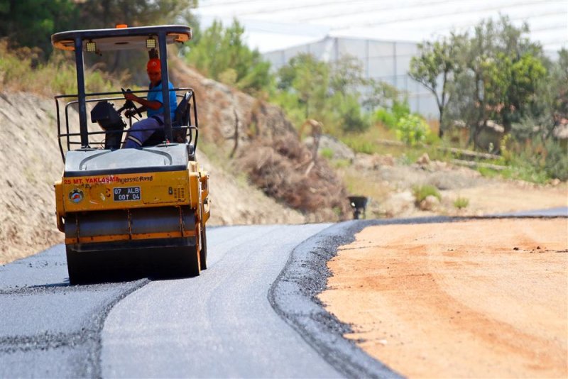 Dimçayı yolu sıcak asfaltla konforlu hale geliyor