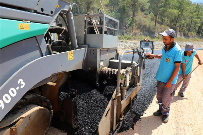 Dimçayı yolu sıcak asfaltla konforlu hale geliyor