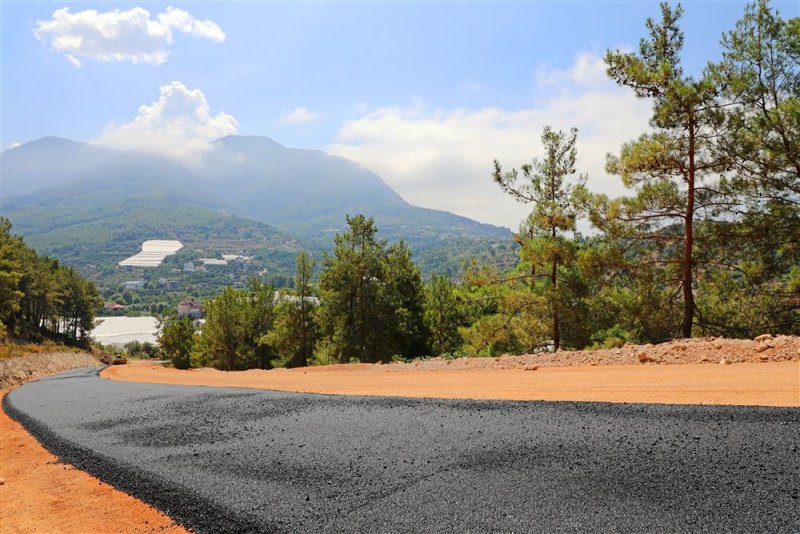 Dimçayı yolu sıcak asfaltla konforlu hale geliyor