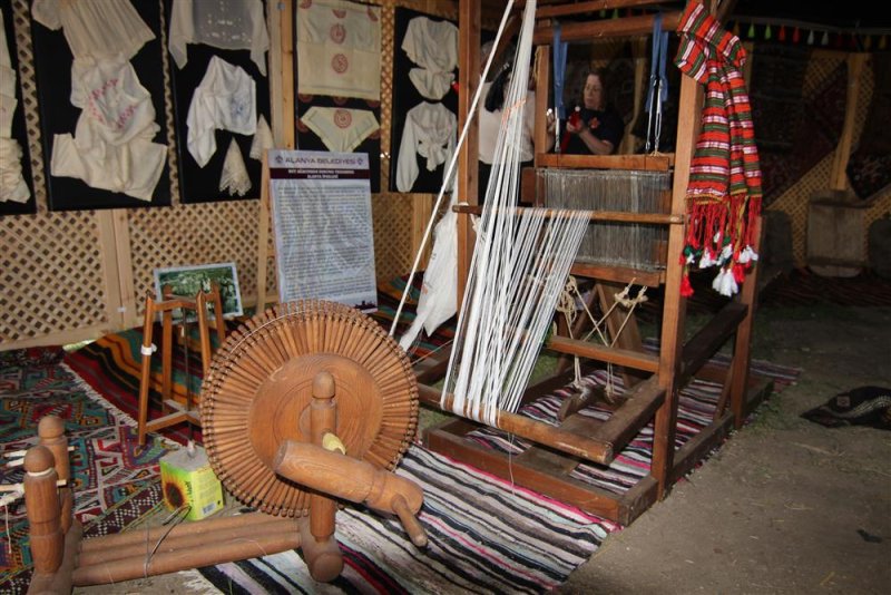 Gökbel’de kurulan yörük çadırında geleneksel kültürümüz tanıtıldı