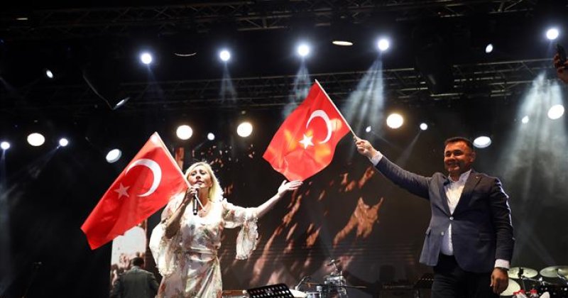 Gökbel güreşleri muhteşem konserlerle başladı