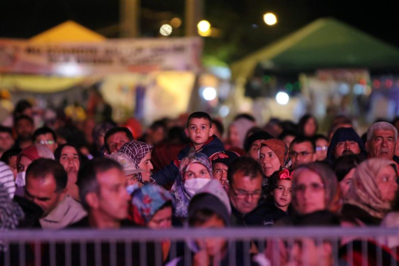 Gökbel güreşleri muhteşem konserlerle başladı