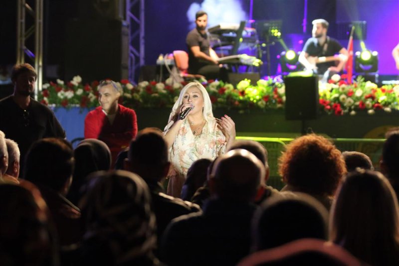 Gökbel güreşleri muhteşem konserlerle başladı