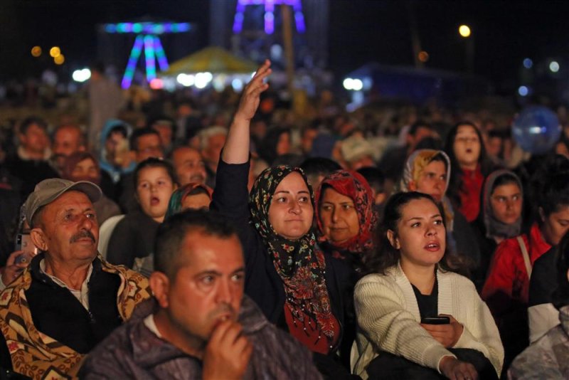 Gökbel güreşleri muhteşem konserlerle başladı