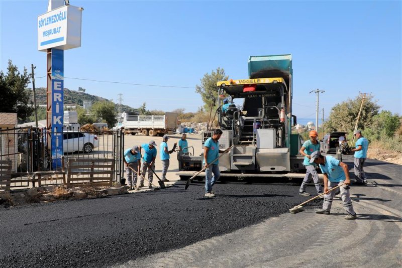 Ketenlik sıcak asfaltla buluşuyor