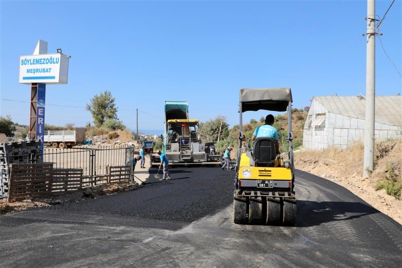 Ketenlik sıcak asfaltla buluşuyor