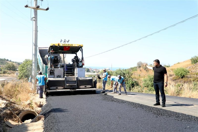 Ketenlik sıcak asfaltla buluşuyor