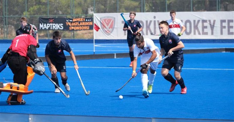 U16 erkekler hokey 5s avrupa şampiyonası alanya da