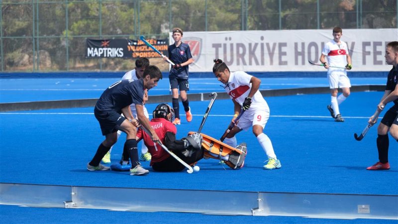 U16 erkekler hokey 5s avrupa şampiyonası alanya da