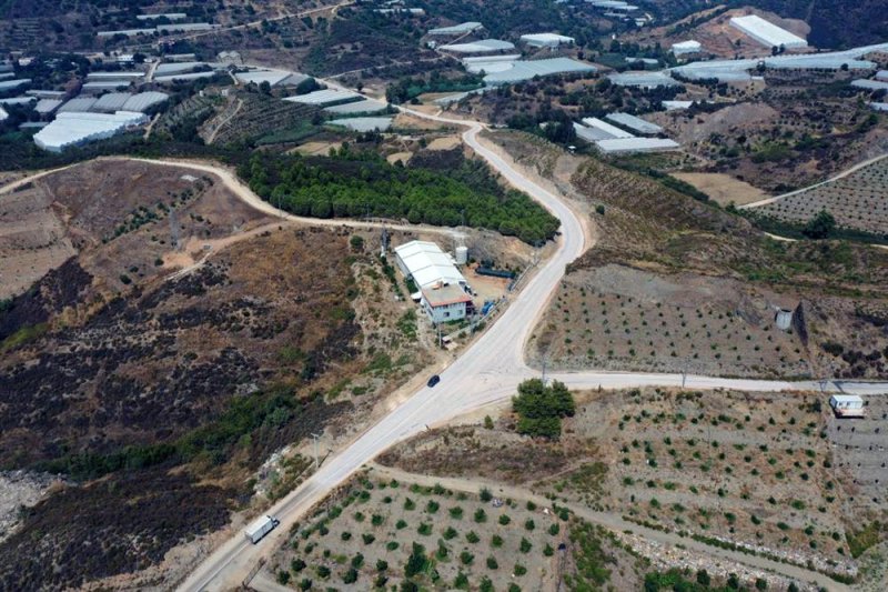 Alanya belediyesi asfalt çalışmalarını sürdürüyor