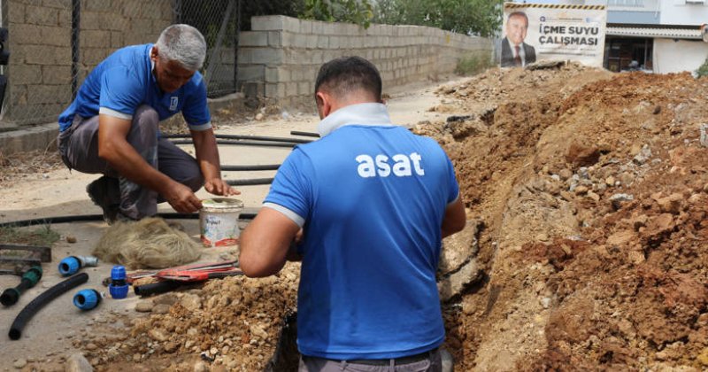 Büyükşehir’in Serik’te Çalışmaları Sürüyor