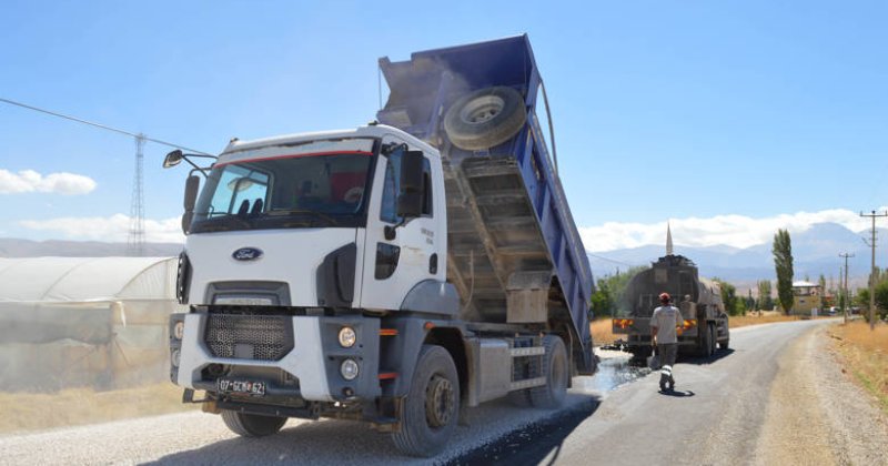 Elmalı Bayındır Yolu Asfaltlandı