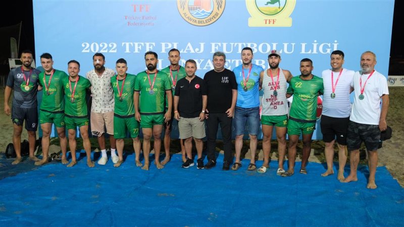 Kumda şampiyon alanya belediyespor