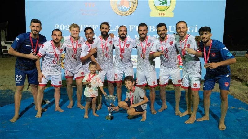 Kumda şampiyon alanya belediyespor