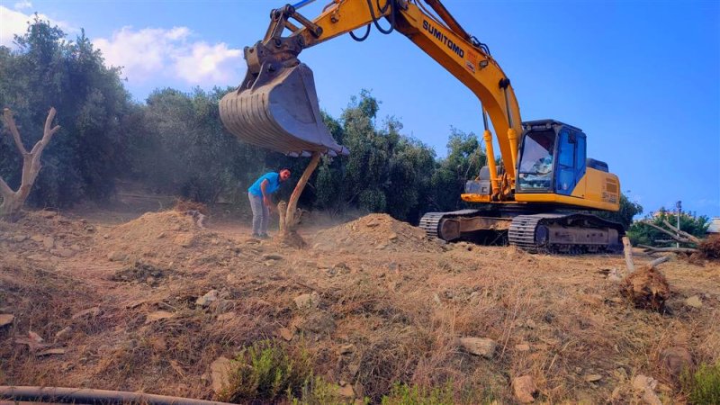 Alanya belediyesi'nin kış hazırlıkları merkez ve kırsalda devam ediyor