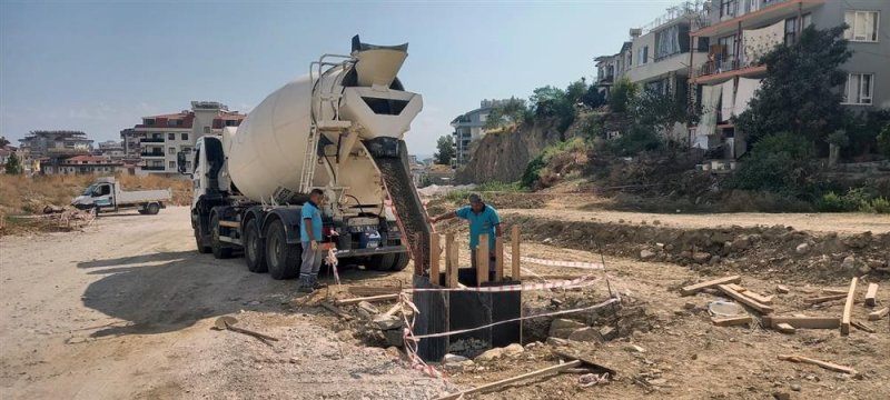 Alanya belediyesi'nin kış hazırlıkları merkez ve kırsalda devam ediyor