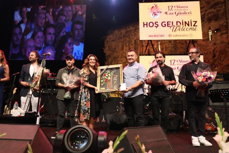 Alanya’da 4 gün caz müzik rüzgârı esti