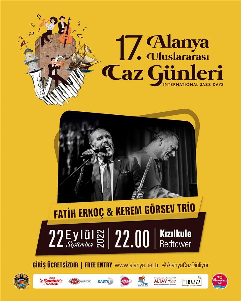 Başkan yücel’den 17. alanya uluslararası caz festivali’ne davet - başkan yücel; “4 gün sürecek bir müzik şöleni olacak”