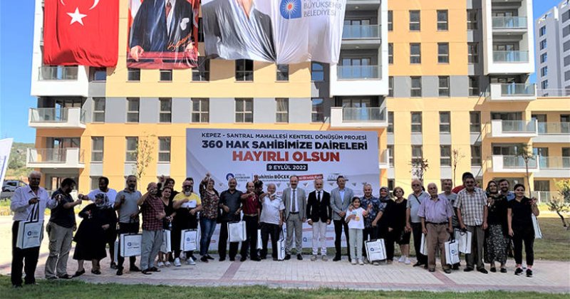 Kepez-Santral Projesi’nde  3. Anahtar Teslim Töreni
