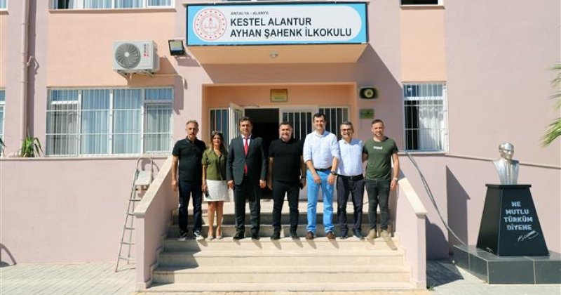 Kestel’de ikili eğitimi bitiren okul projesi tamamlandı