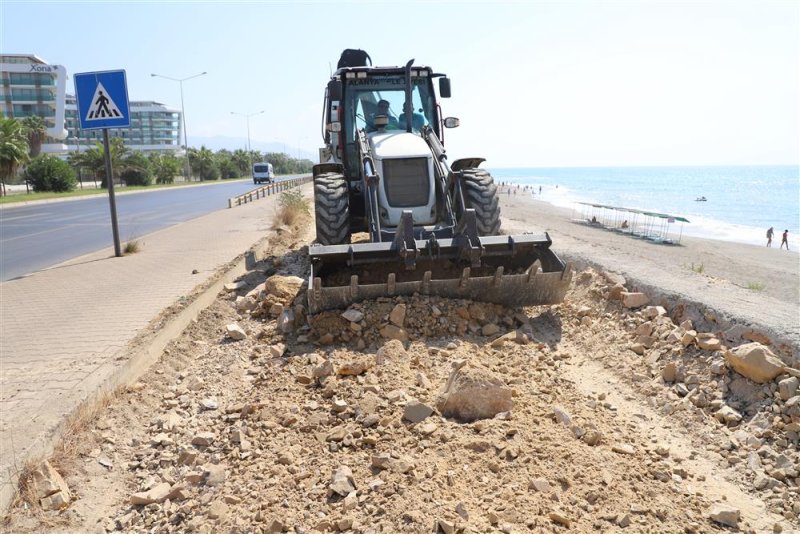 Türkler, payallar ve konaklı bisiklet yolu projesi’nde hafriyat çalışmaları başladı