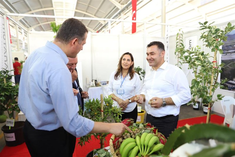 1. alanya tarım hamlesi fuarı açıldı