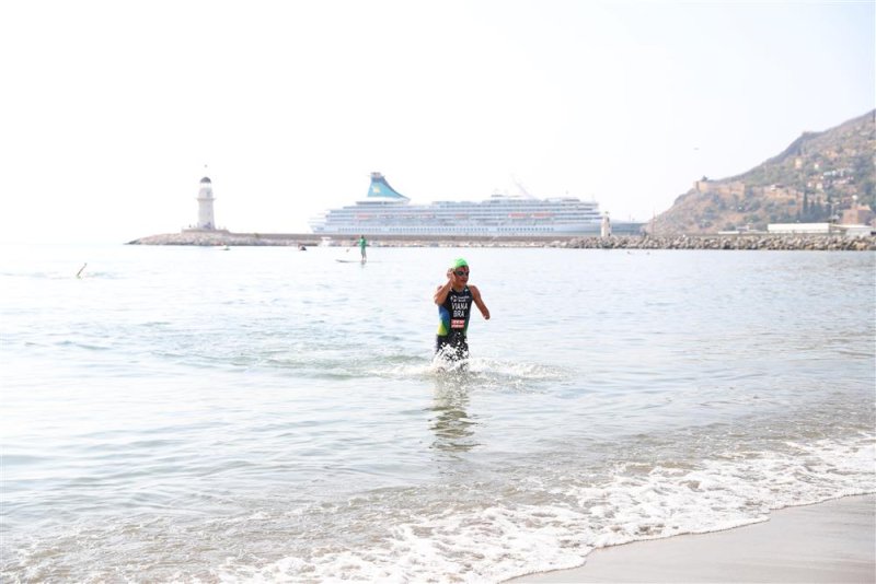 31. alanya trıatlonu büyük coşkuyla başladı