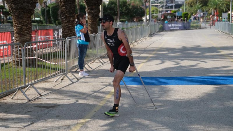 31. alanya trıatlonu büyük coşkuyla başladı