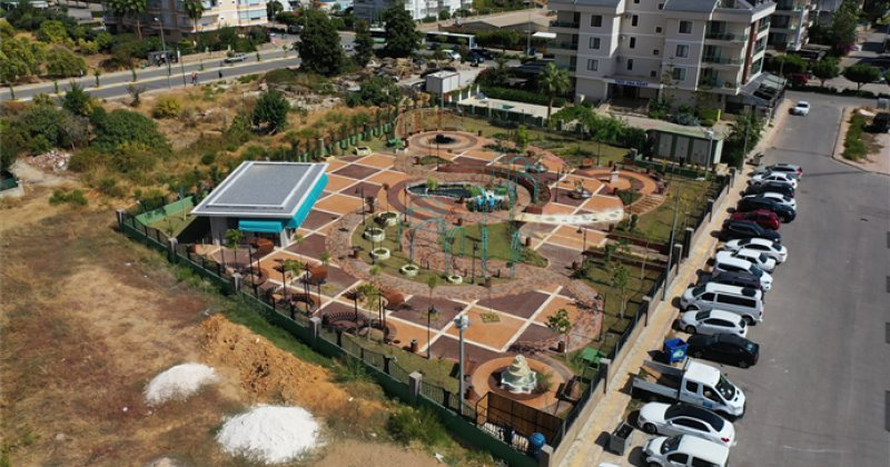 Alanya belediyesi akdeniz’in ilk terapi parkını tamamladı