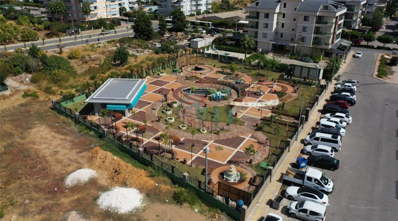 Alanya belediyesi akdeniz’in ilk terapi parkını tamamladı