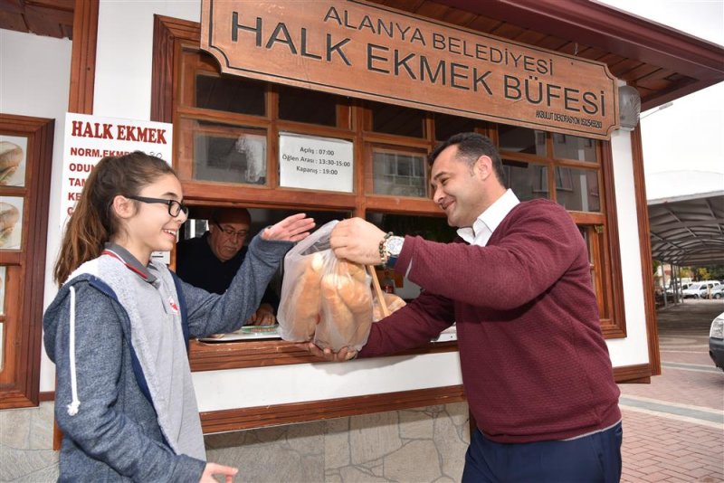 Alanya belediyesi halk ekmek kapasitesini 2 katına çıkardı
