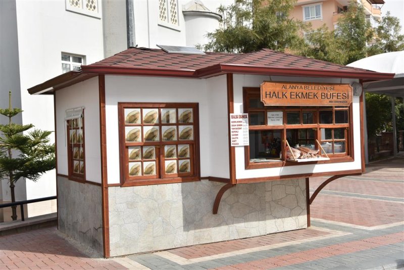 Alanya belediyesi halk ekmek kapasitesini 2 katına çıkardı