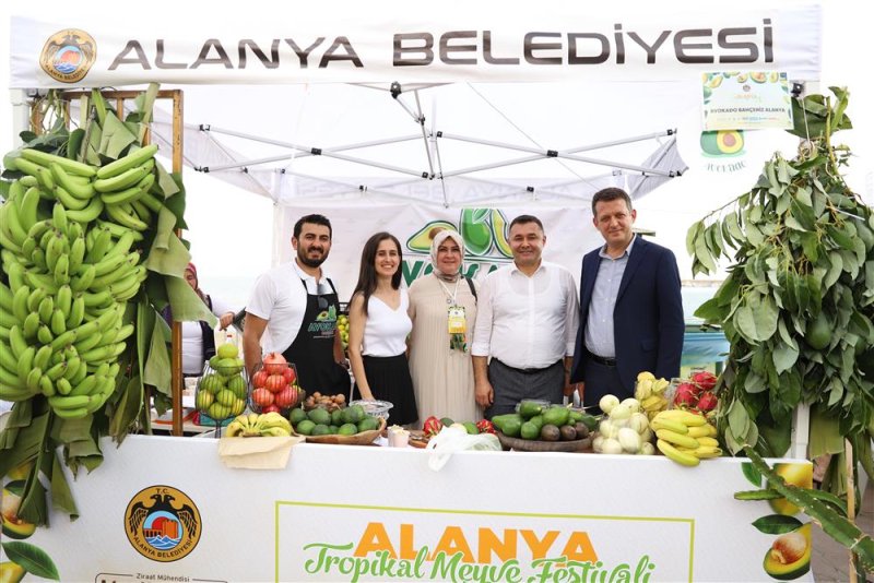 Alanya tropikal meyve festivali kapılarını açtı