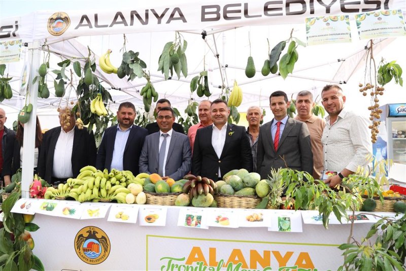 Alanya tropikal meyve festivali kapılarını açtı