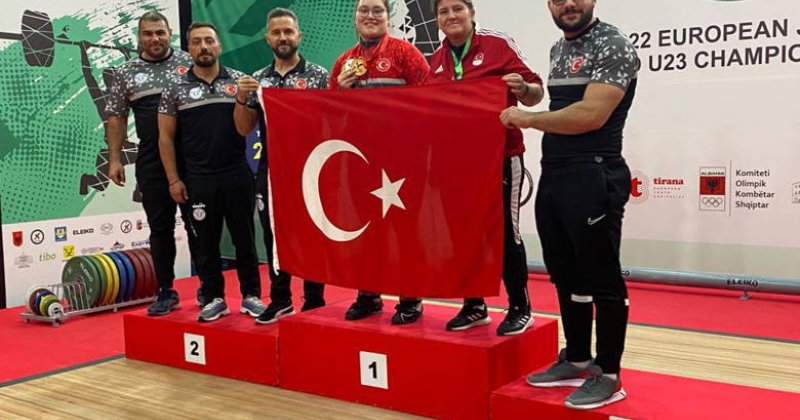 Antalya Büyükşehir Sporcusu Aleyna Kaymaz Avrupa Şampiyonu