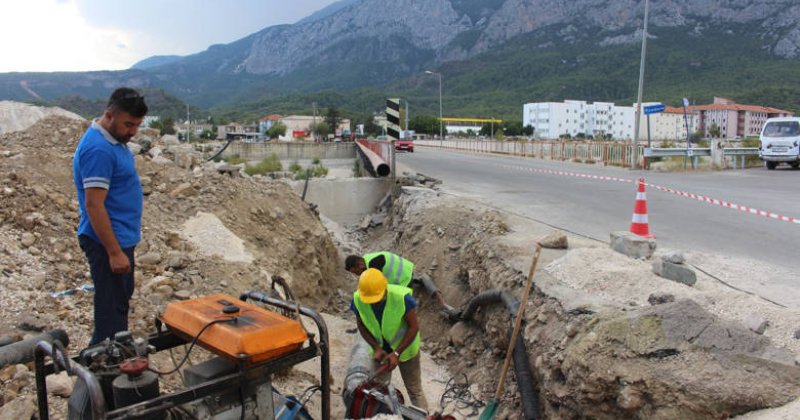 Büyükşehir’den Kemer’e 50 Milyonluk Alt Yapı Yatırımı