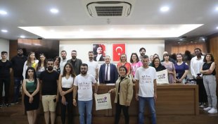 Erasmus Öğrencilerinden Büyükşehir’e Ziyaret
