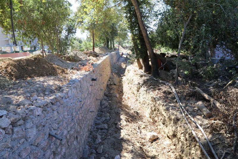 Mahmutlar yarderesi projesi'nde sona yaklaşılıyor