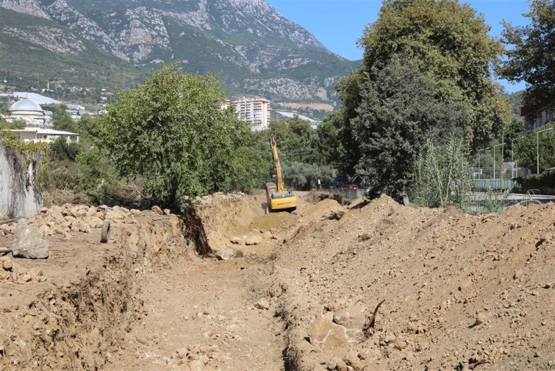 Mahmutlar yarderesi projesi'nde sona yaklaşılıyor