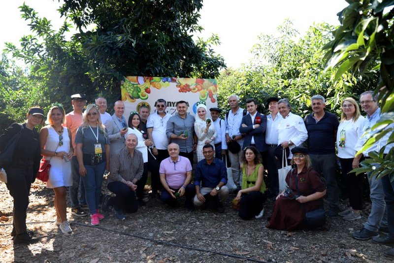 Tropikal meyve festivali'nin ikinci günü hasatla başladı